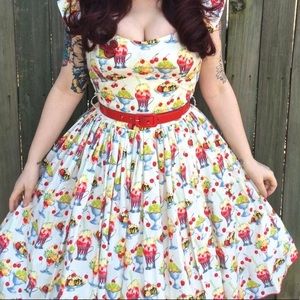 bernie dexter ice cream sundae pinup dress